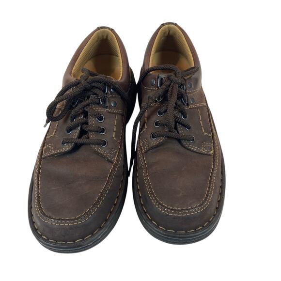 Streetcars Comfort Footwear Brown Leather Casual Oxford Men's Size 9 - Picture 3 of 7
